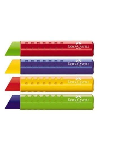 Faber-Castell Tri eraser, assorted colours, 24 pcs.