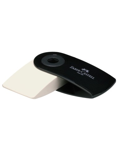 Kustukumm Faber-Castell Sleeve Mini, must