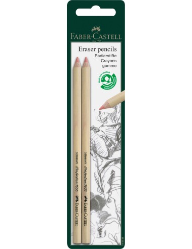 Kustutuspliiats Faber-Castell Perfection 2tk/pk