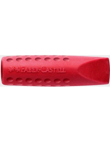 Kustukumm Faber-Castell Grip 2001 harilikule pliiatsile, 2tk/pk, punane/sinine