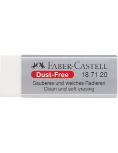 Kustukumm Faber-Castell tolmuvaba, valge
