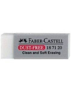 Kustukumm Faber-Castell tolmuvaba, valge 2