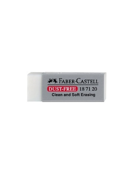 Kustukumm Faber-Castell tolmuvaba, valge