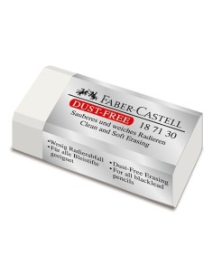 Faber-Castell Dust-free eraser, white