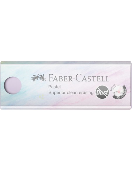 Kustukumm Faber-Castell tolmuvaba, pastell värvid