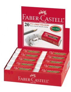 Kustukumm Faber-Castell 189520, valge (O ) 2