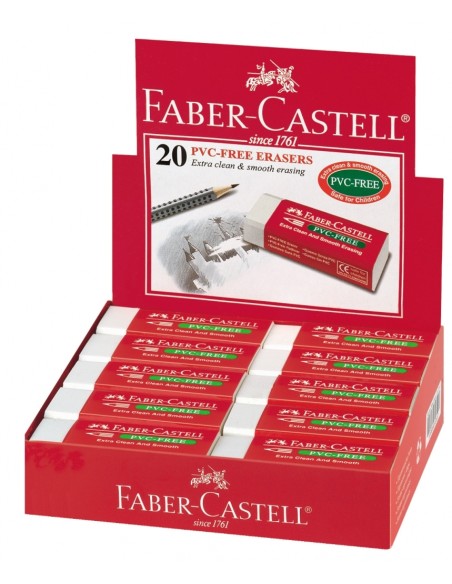 Eraser Faber-Castell pvc free (o)