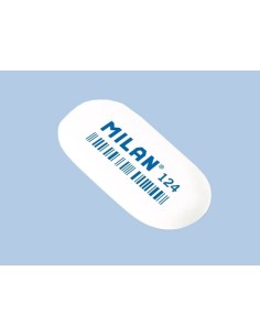 Eraser Milan 124 oval 49x23,5x9,2mm