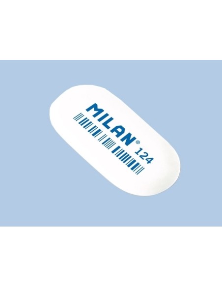 Eraser Milan 124 oval 49x23,5x9,2mm