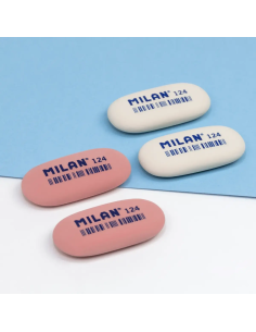 Eraser Milan 124 oval 49x23,5x9,2mm 2