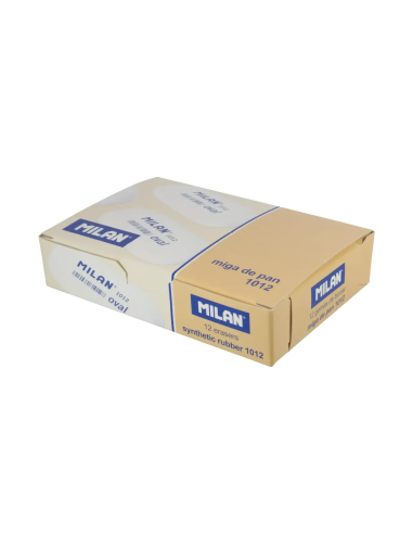Eraser Milan 1012 oval 62x28x13mm