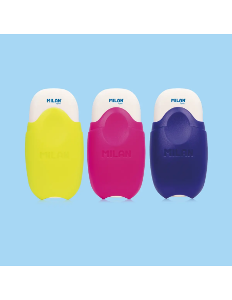 Eraser Milan School 1012 oval 62x28x13mm
