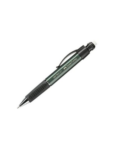 Faber-Castell Grip Plus mechanical pencil, 0.7 mm, barrel colour green metallic