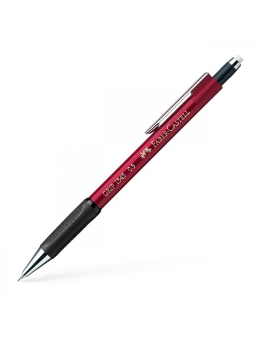 Faber-Castell Grip 1345 mechanical pencil, 0.5 mm, barrel colour red metallic