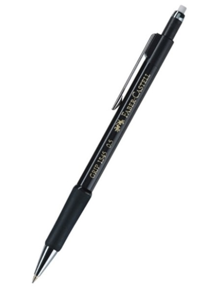 Faber-Castell Grip 1345 mechanical pencil, 0.5 mm, barrel colour black metallic