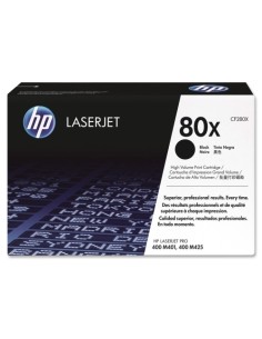 Toonerikassett HP 80X (CF280X) Suure Tootlikkusega, Black 2