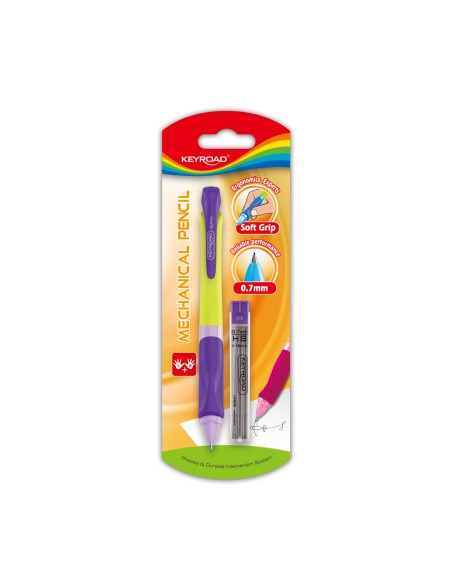 Mehaaniline harilik pliiats Keyroad Easy Writter 0.7mm + söed